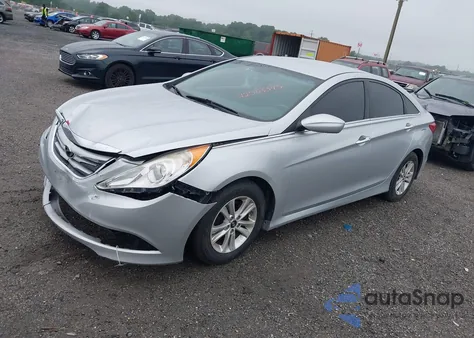 2014 Hyundai Sonata Gls из США, поврежденный, VIN 5NPEB4AC9EH906240
